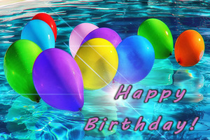 Birthday BD105 - Front Cover