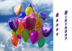 Birthday BD107 - Front Cover