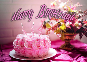 Birthday BD114 - Front Cover