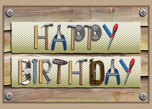 Birthday BD117 - Front Cover