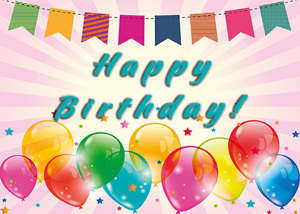 Birthday BD121 - Front Cover