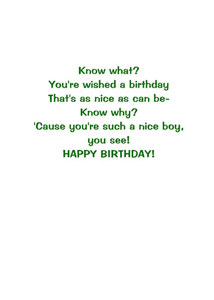 Inside: Birthday BD301 - Inside Card