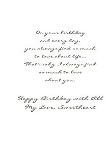 Inside: Birthday BD306 - Inside Card