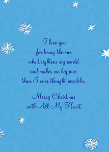 Inside: Christmas CHR302 - Inside Card
