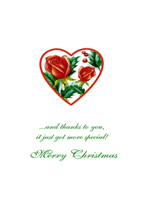 Inside: Christmas CHR303 - Inside Card