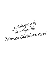 Inside: Christmas CHR323 - Inside Card