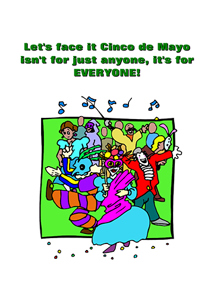 Inside: Cinco De Mayo CDM301 - Inside Card