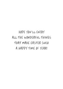 Inside: Easter EAS301 - Inside Card