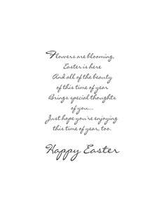 Inside: Easter EAS307 - Inside Card