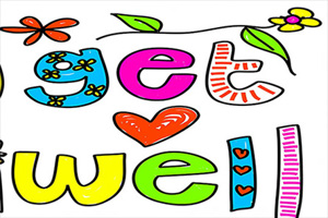 Get Well GEW105 - Front Cover