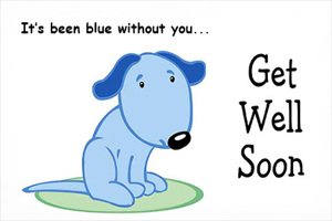 Get Well GEW109 - Front Cover