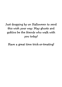 Inside: Halloween HAL302 - Inside Card