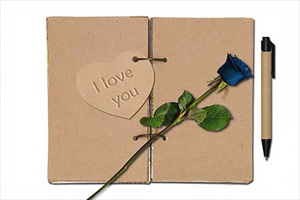 I Love You LUV107 - Front Cover