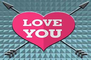 I Love You LUV108 - Front Cover