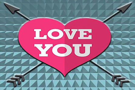 I Love You LUV108 - Front Cover