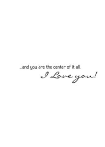 Inside: I Love You LUV308 - Inside Card