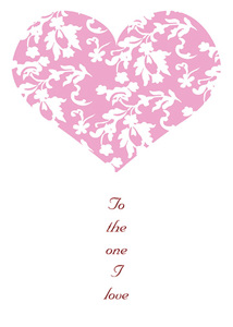 I Love You LUV323 - Front Cover