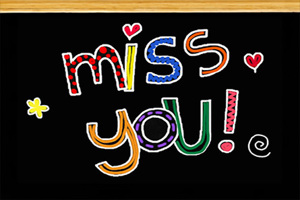 I Miss You MSU105 - Front Cover