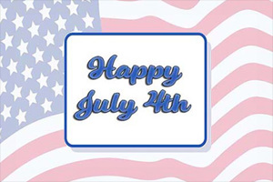 July 4th JU4107 - Front Cover