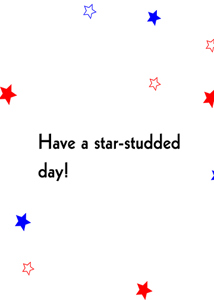 Inside: July 4th JU4301 - Inside Card