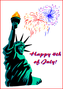 July 4th JU4302 - Front Cover