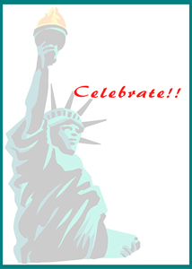 Inside: July 4th JU4302 - Inside Card