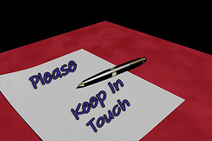 Keep In Touch KIT101 - Front Cover