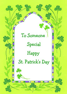 St. Patrick's Day SPD305 - Front Cover