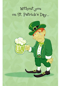 St. Patrick's Day SPD308 - Front Cover