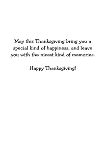 Inside: Thanksgiving THG302 - Inside Card