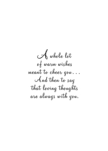 Inside: Thinking Of You TOY303 - Inside Card