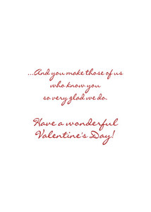 Inside: Valentine's Day VAL317 - Inside Card